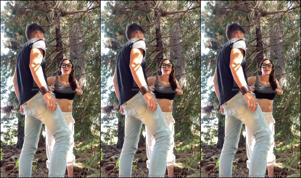 Yourdreamcouple Forest Fuck Part Of Start Stop Pulls Down Shirt And Casually Hangs Out