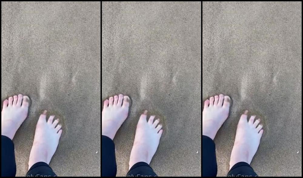 Evans Feet Onlyfans Do You Like To Watch My Feet Being Caressed By The Sea Waves