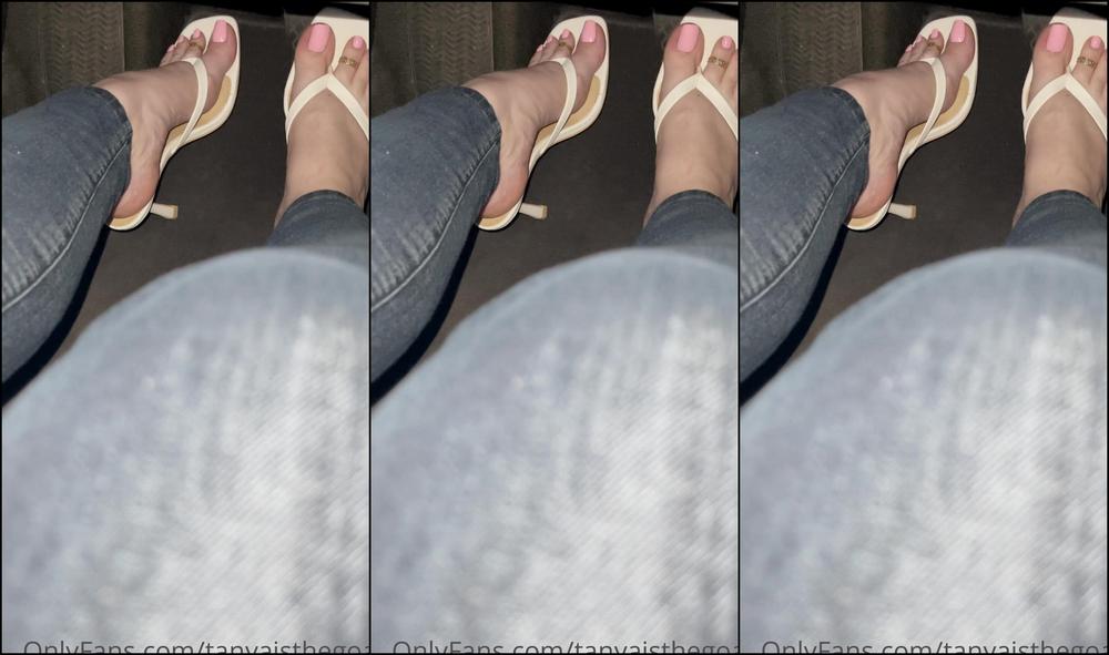 Tanyaisthegoat Driving With Heels