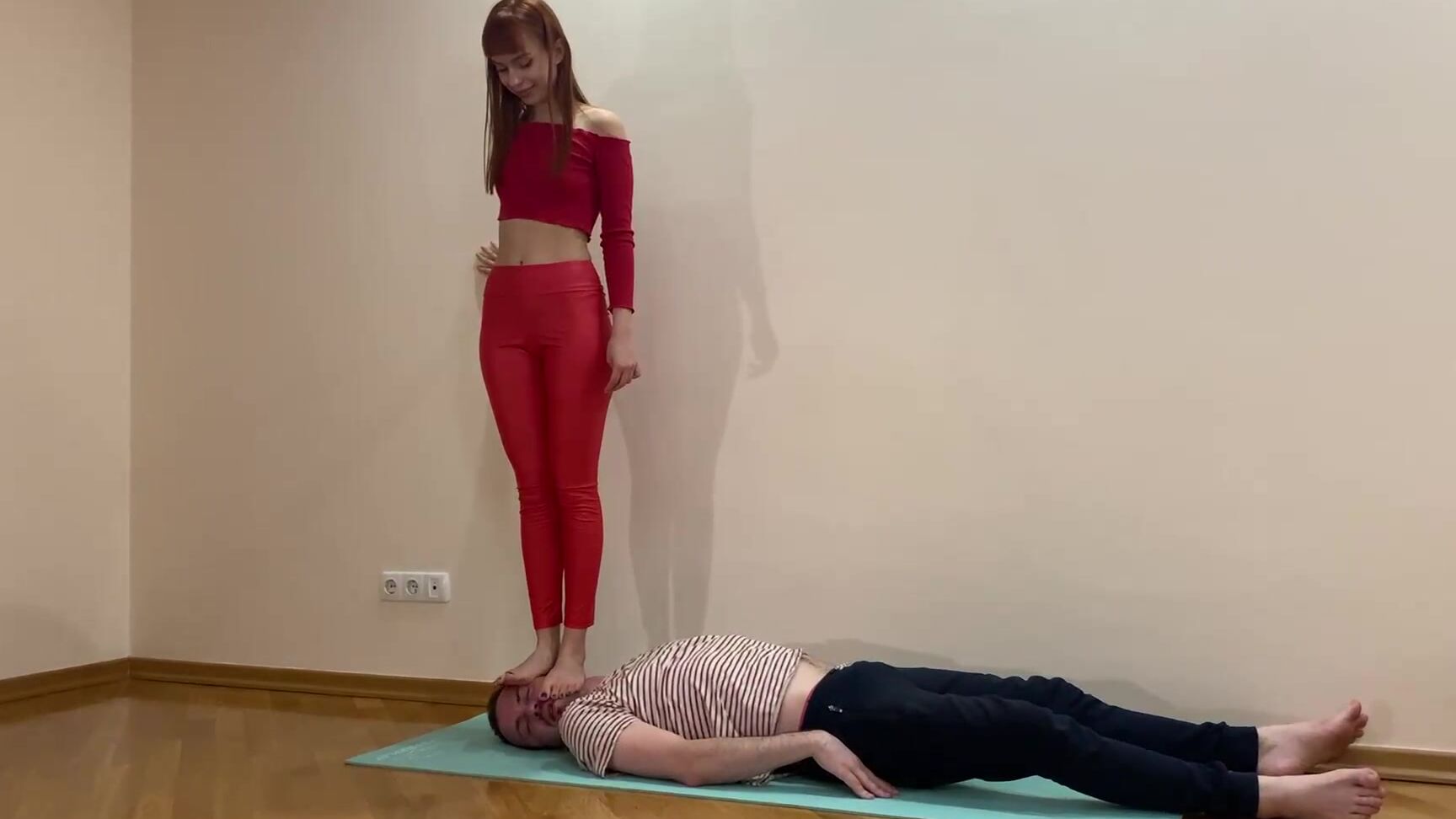 Petite Princess FemDom - Bratty Teen Mistress In Leather Leggings