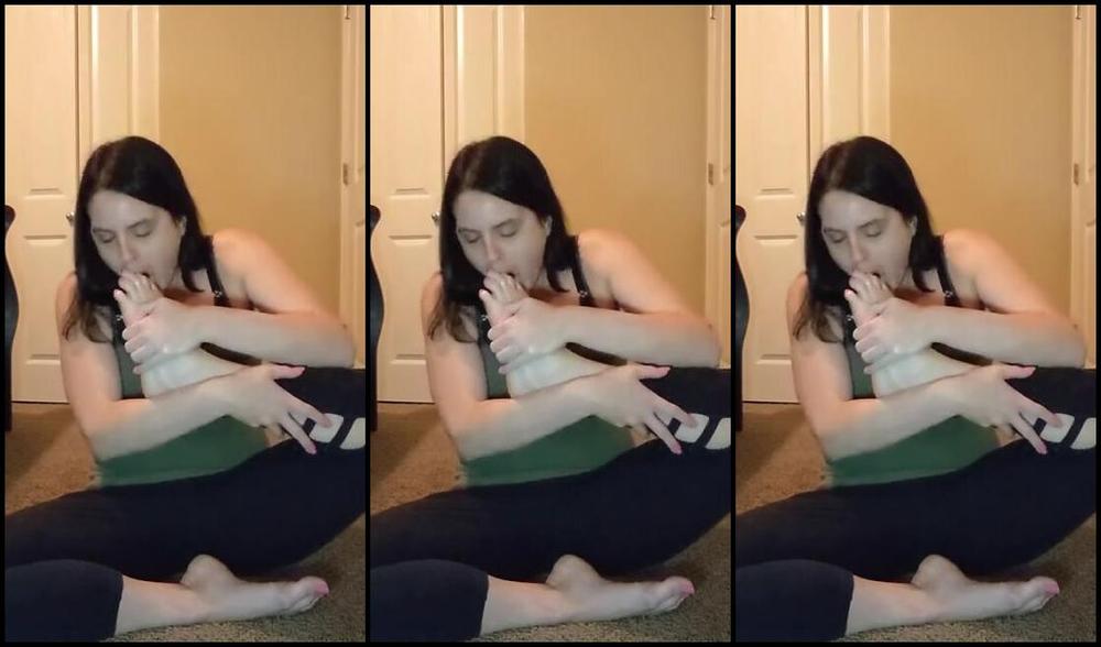 Premiumbrandy Onlyfans Pink Toes Self Worship I Sensually Suck And Lick My Toes Paying Attention To Each Toe And Get All