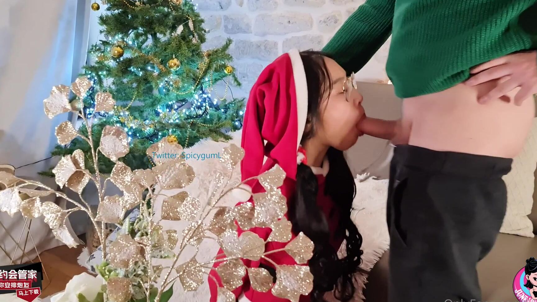 Juneliu Jl Santa S Assistant With Pigtails Bj Exclusive Xmas Content For Onlyfans Subscribe