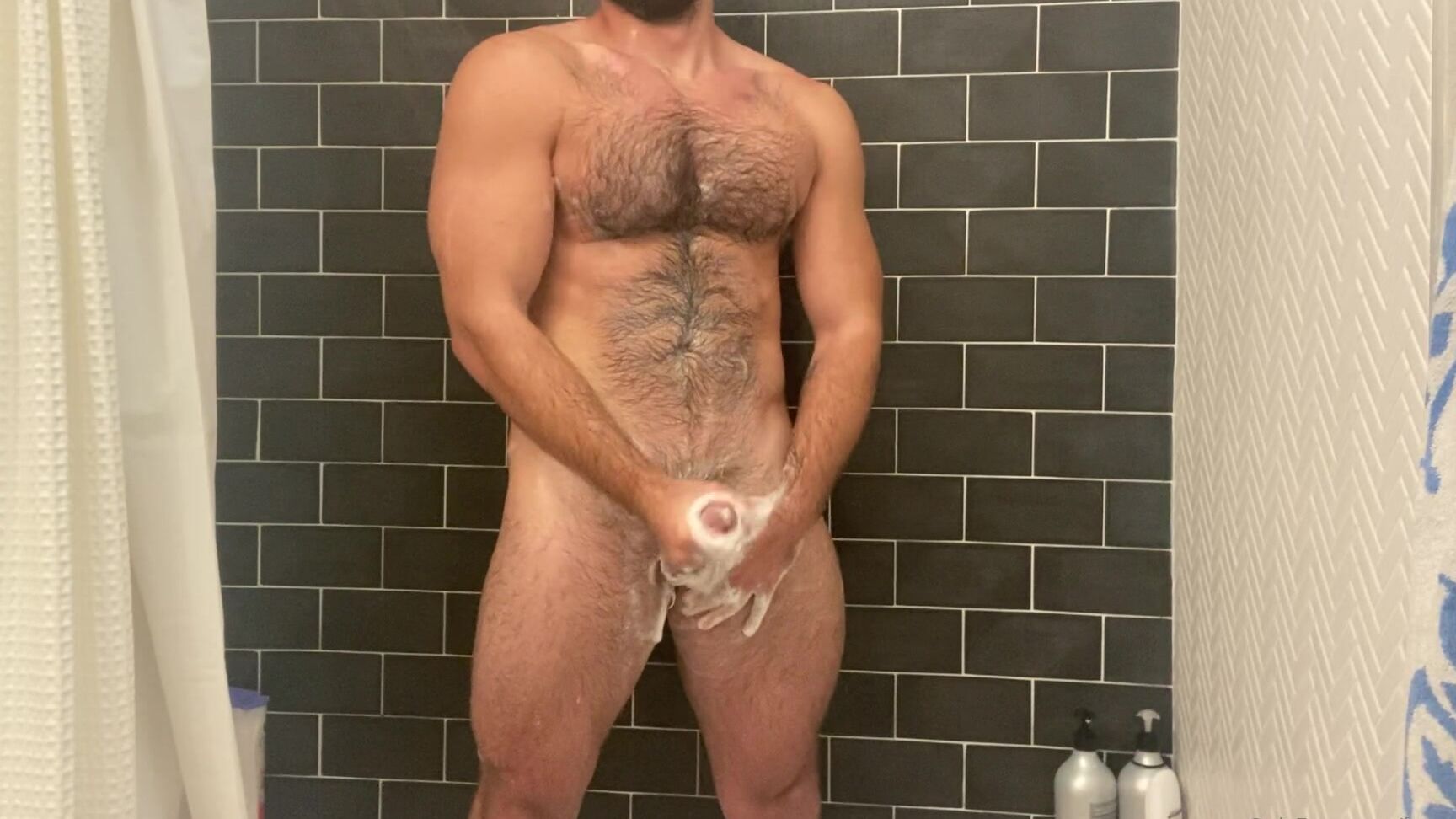 Funmrsmith Jerking Off In The Shower While Mrs Smith Had Her Two Friends Over In The Other Room