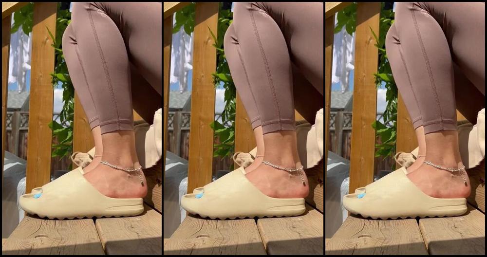 Lina S Feet Nicknamed Linacarina420 06 05 2025 Onlyfans Video Sweaty Oily Foot Tease In The Backyard I Bet You Wish You Were My Neighbour