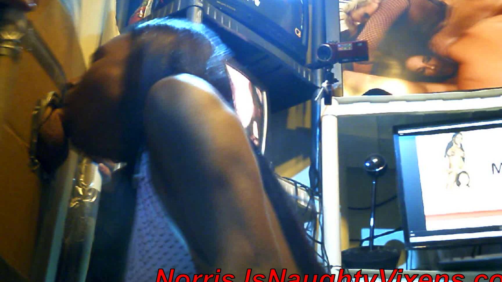 "nmjnaughtyvixens" adulttheater, ballsuckinglicking, blowjob, ebony, oralservitude Bella Star Gives great head edging me manyvids