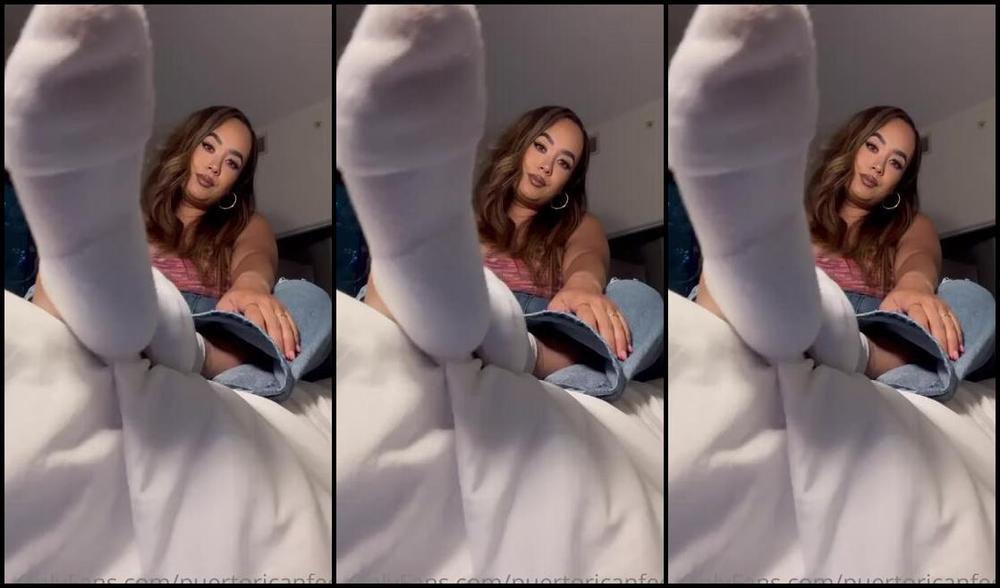 Puerto Rican Nicknamed Puertoricanfeet Onlyfans Little Sock Removal