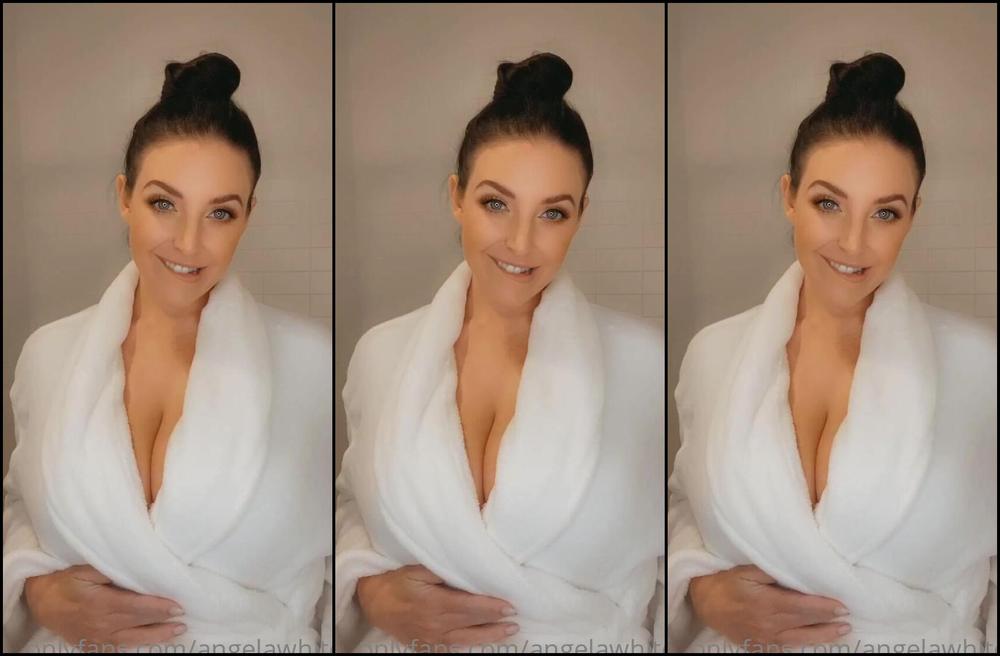 Angelawhite Loving Girlfriend Experience Sensual Bubble Bath With