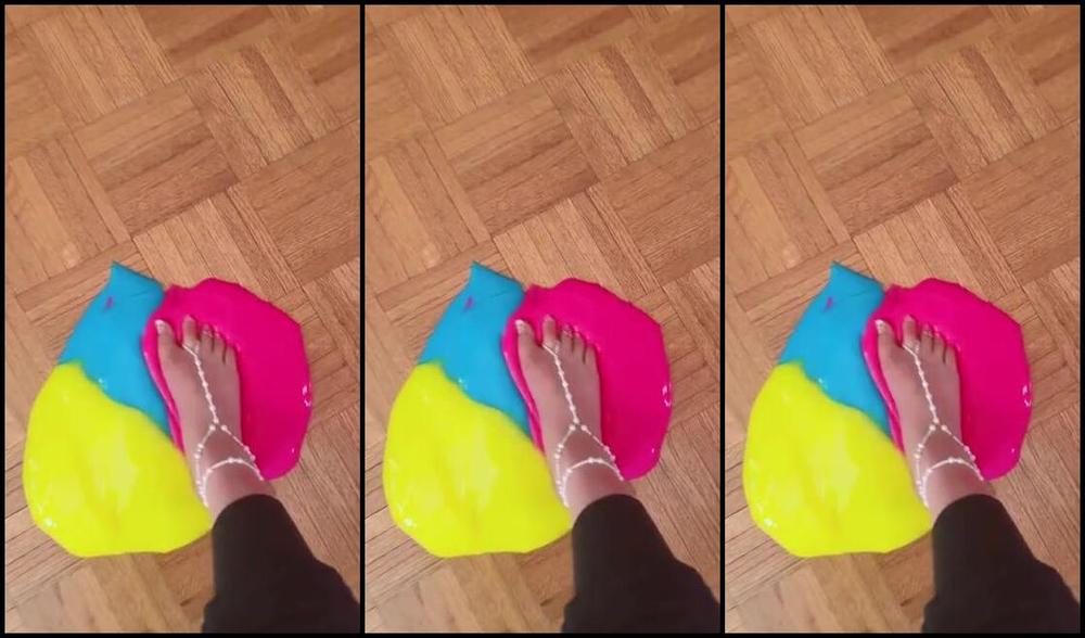 Yomfeet Nicknamed Yomfeet 11 30 2024 Onlyfans Video Playing In On The Floor Dumped Slime With My Feets N