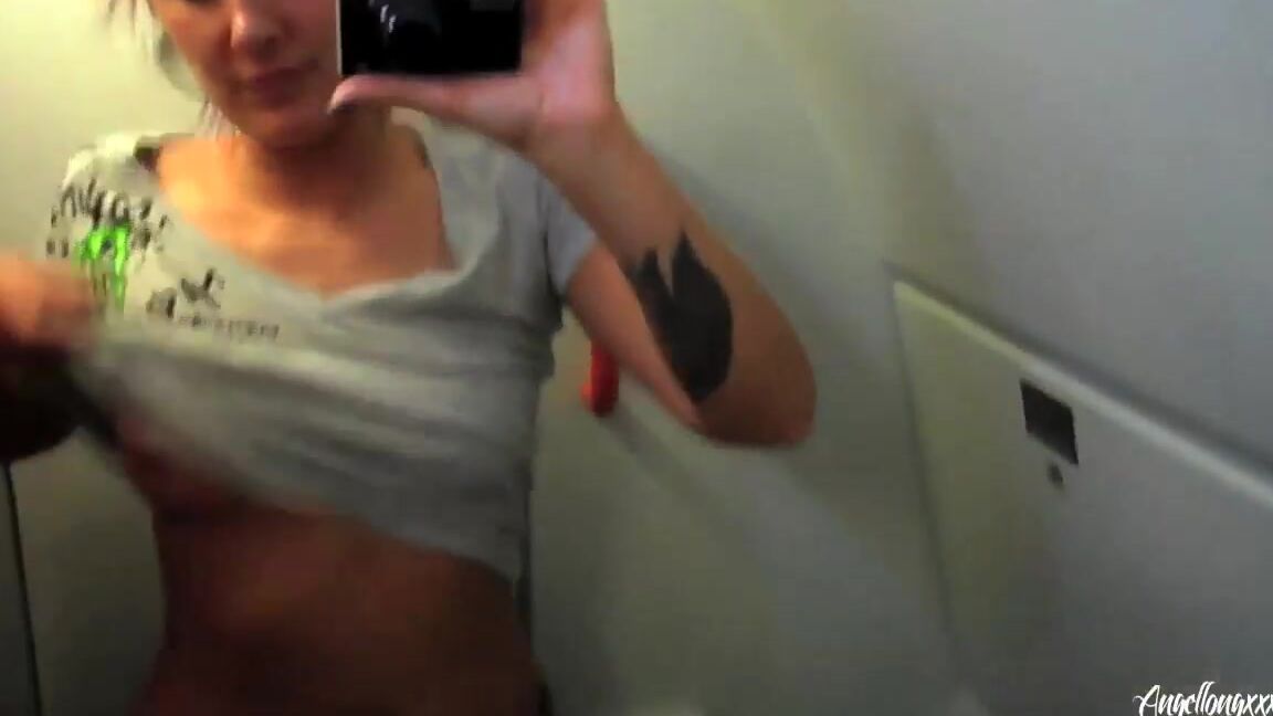 "Angel_Long" fingering, publicflashing, publicnudity, publictoilet, solofemale Public Fingering Mile High wank manyvids