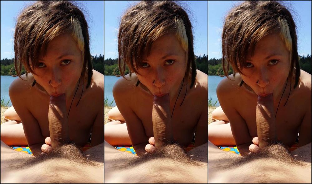 Blowjob, Outdoors, Small Tits, Teens ziaalive sunny blowjob ManyVids