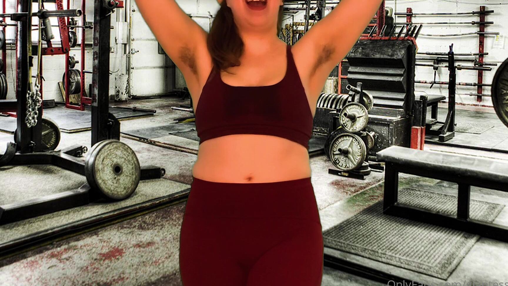 Giantessclips Sweaty Gym Growth Starring Goddess Freya For More Goddess Freya Visit Https Onlyfans