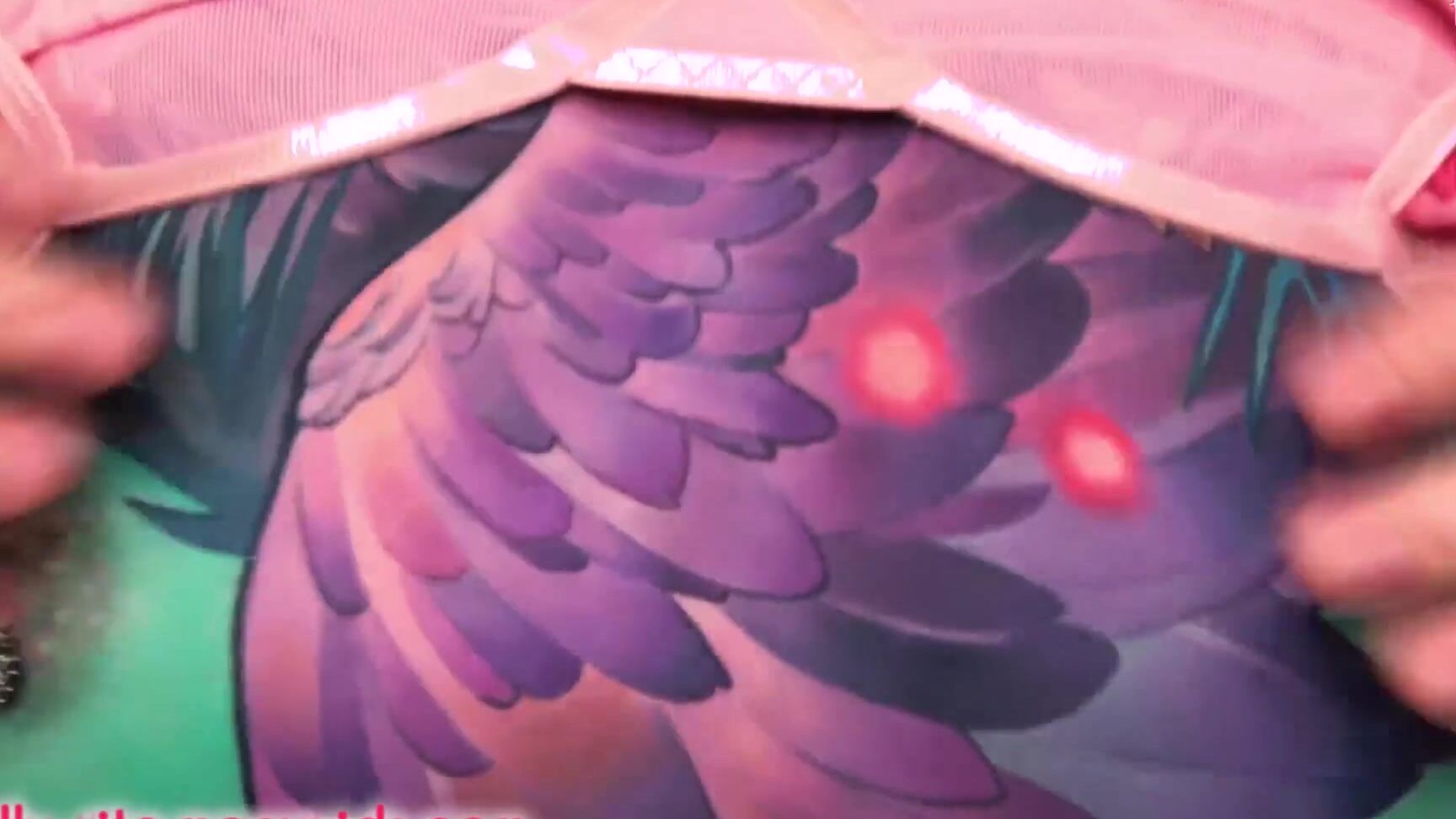 Jerk Off Instruction Pink Lingerie Cute Girl With Wet Pussy And Tight Ass Helly Rite