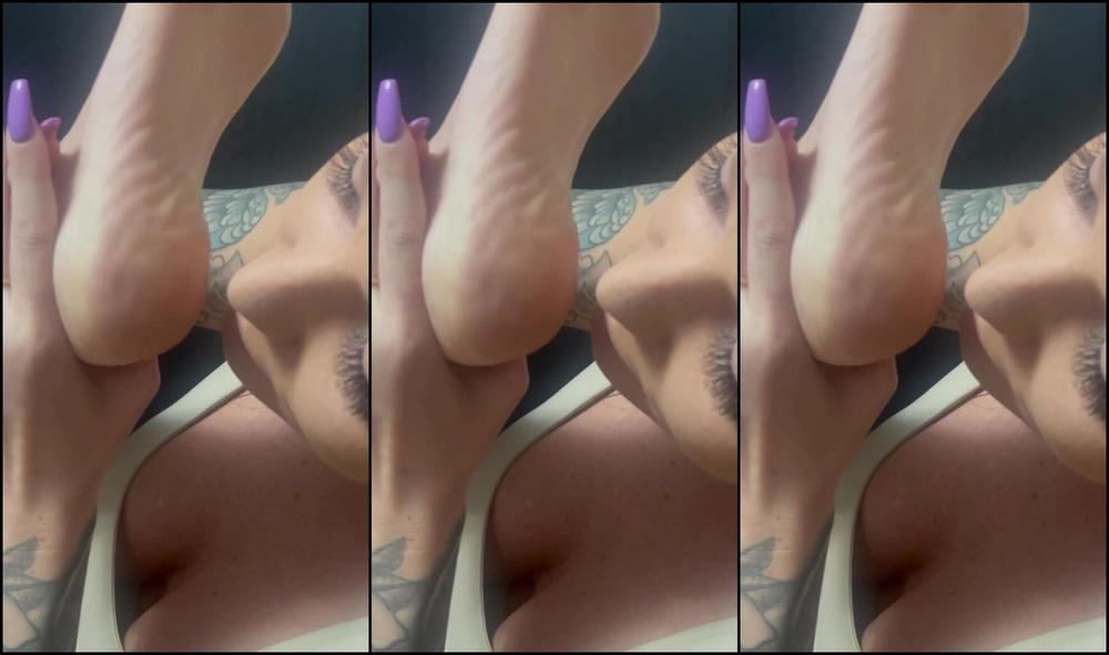 Itwasalwaysmysolesvip Custom Pure Vigorous Sole Licking