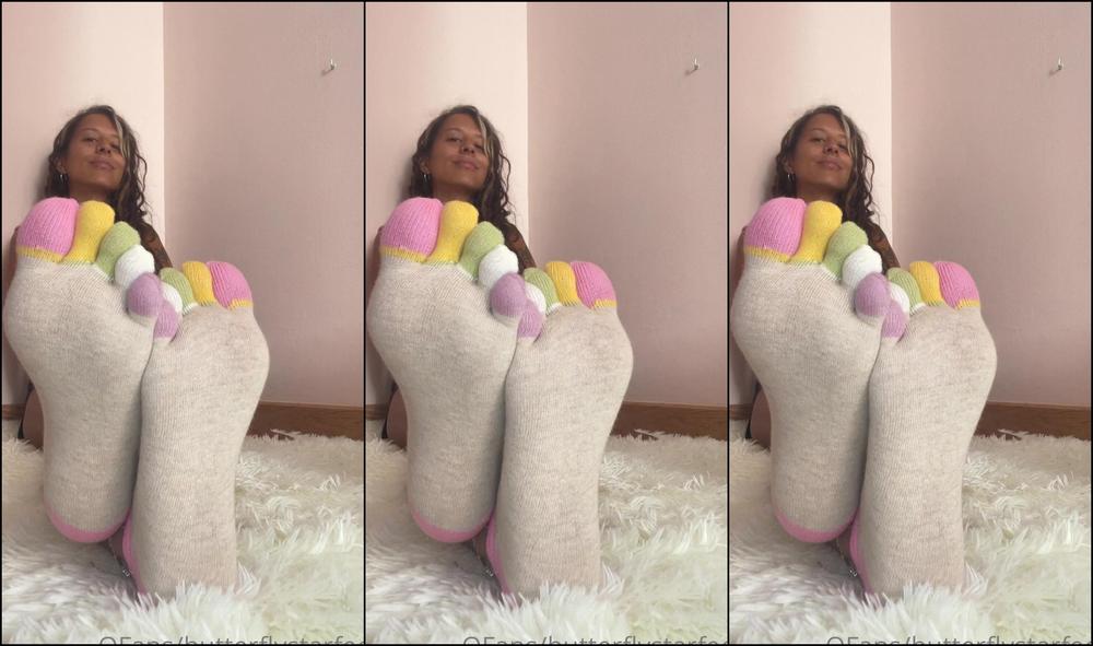 Queenstarb Playing With My New Socks Asmr Type Of Video Just Relax And Enjoy It