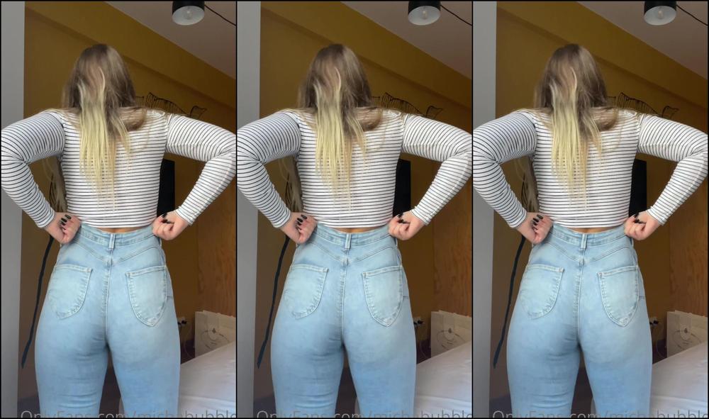 Michabubblesvip First But Definetly Not Last Video In Jeans Should I Start Wearing Jeans More
