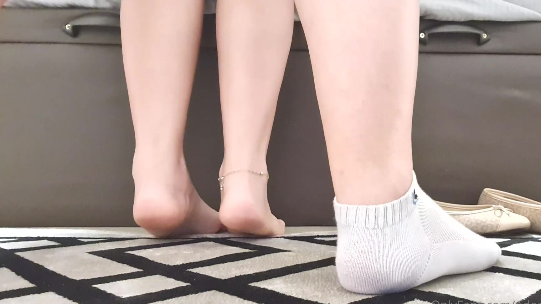 Adorezee Cuckold Foot Loser Has To Watch Me Getting Fucked Again