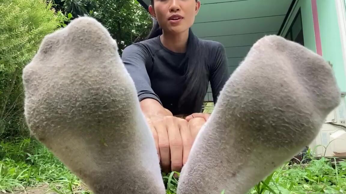 Goddessnutty2 Onlyfans Stinky Sock Slave 1