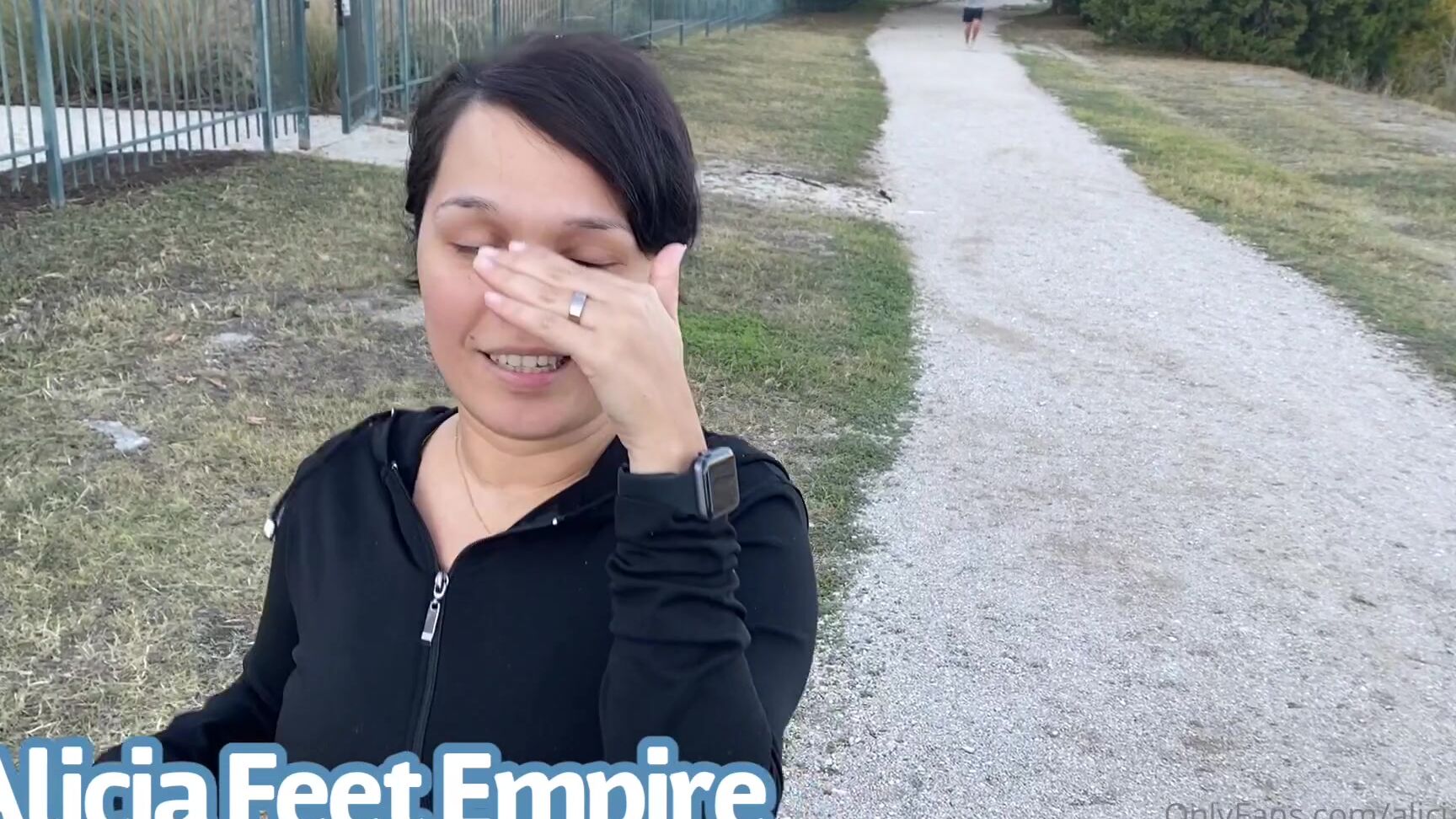 Aliciafeet Alicia Jogging Sweaty Soles