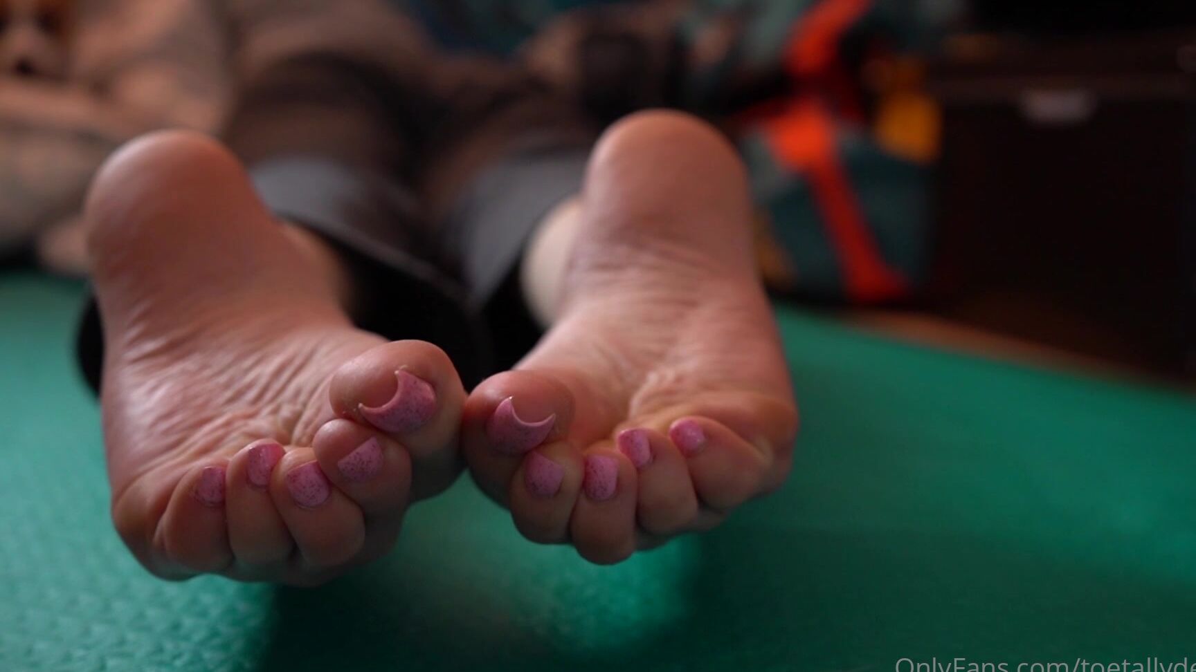 Toetallydevine A Yoga Mat Tease From Time Time Ago