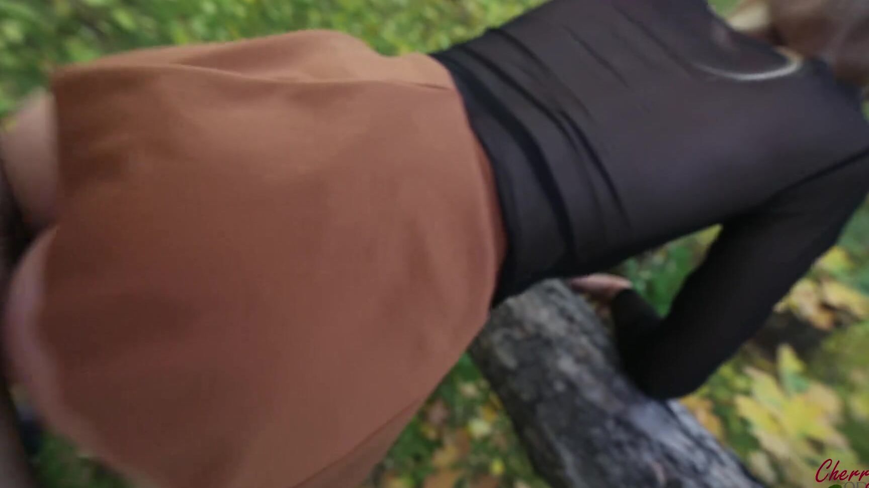 Cherry Grace Public Suck N' Fuck - Outdoor Creampie PornHubPremium