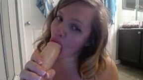 Thischick Dildo Bj And Facial