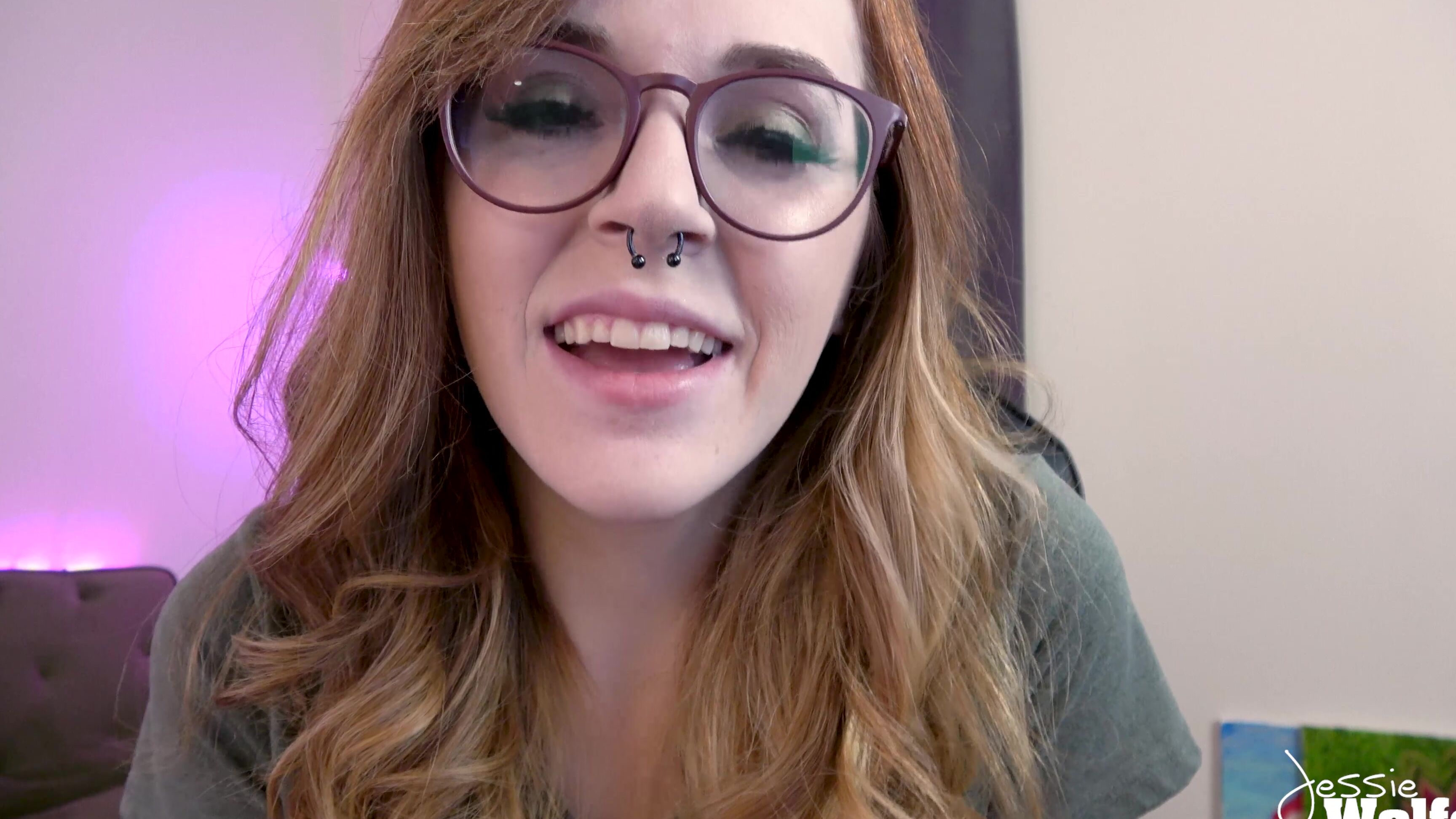 CEI, Blackmail Fantasy, Redhead jessie wolfe eat your cum or i tell your wife ManyVids