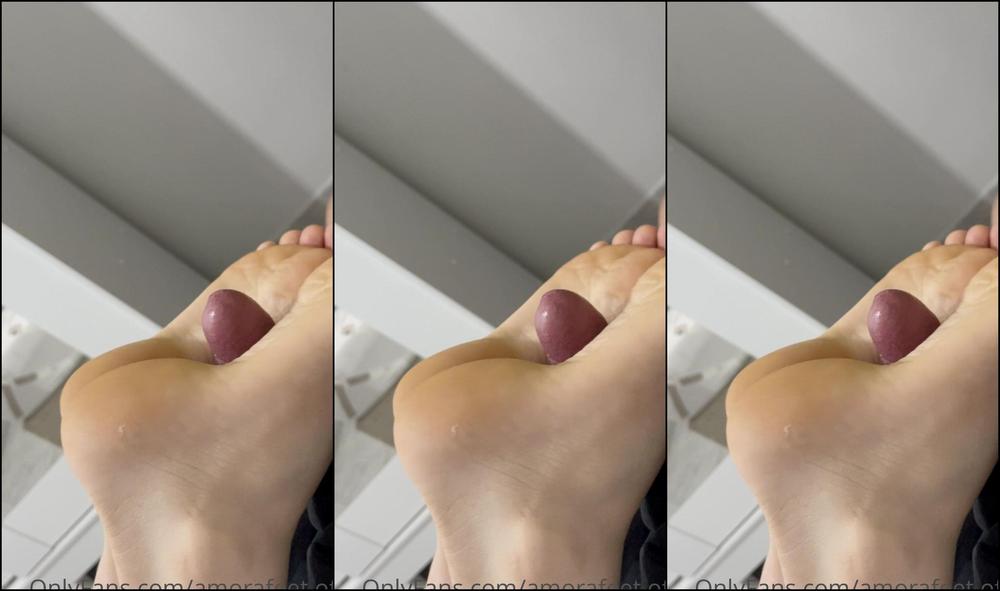 Amorafeet Ofc Very Tasty Fj With A Ruined Orgasm In The Final Results In A Big Cum Shot