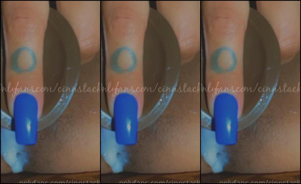 Cinnstackz Up Close N Personal With My Creamy Pussy And Tight Asshole You Can Tell I Was Really Horny