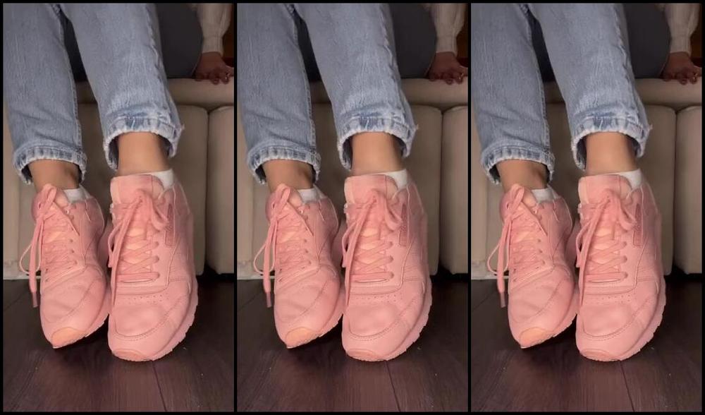 Sarina Jones Nicknamed Sarinajones 01 20 2025 Onlyfans Video Im Taking Off My Pink Reebok Sneaker