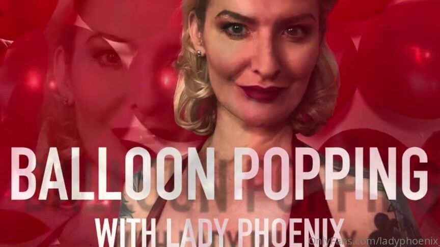 Lady Phoenix Nicknamed Ladyphoenix Ldn Onlyfans Seismic Saturday Nurse Phoenix Is Back With A Seismic Bang To Bring You Some Balloon Popping Fun Thi