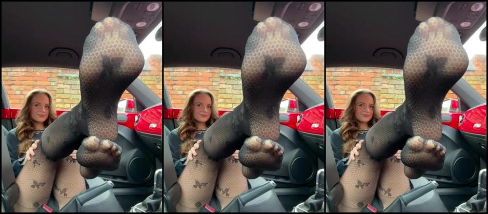 Babebarefootofficial Onlyfans I Wish I Could Have One Foot Rubbing Your Gear Stick One Foot Resting On Your Face Been Dream 30P