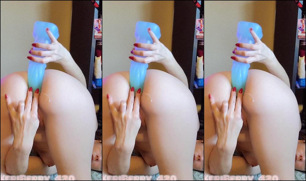 Keriberry Anal With Large Kitalpha Wearing Fox Ears This Dildo Is So Beautiful Omg It Looks Like