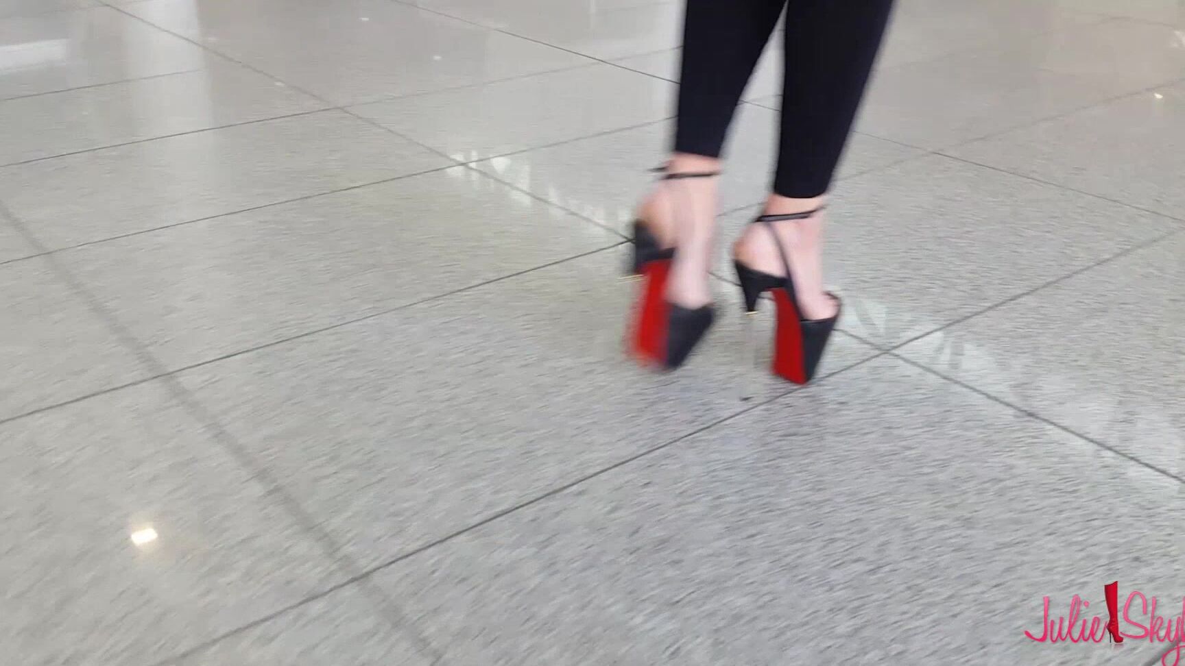 Public Flashing, High Heels, Furs, Leggings, Pornstars julieskyhigh walking with highest louboutin heels ManyVids