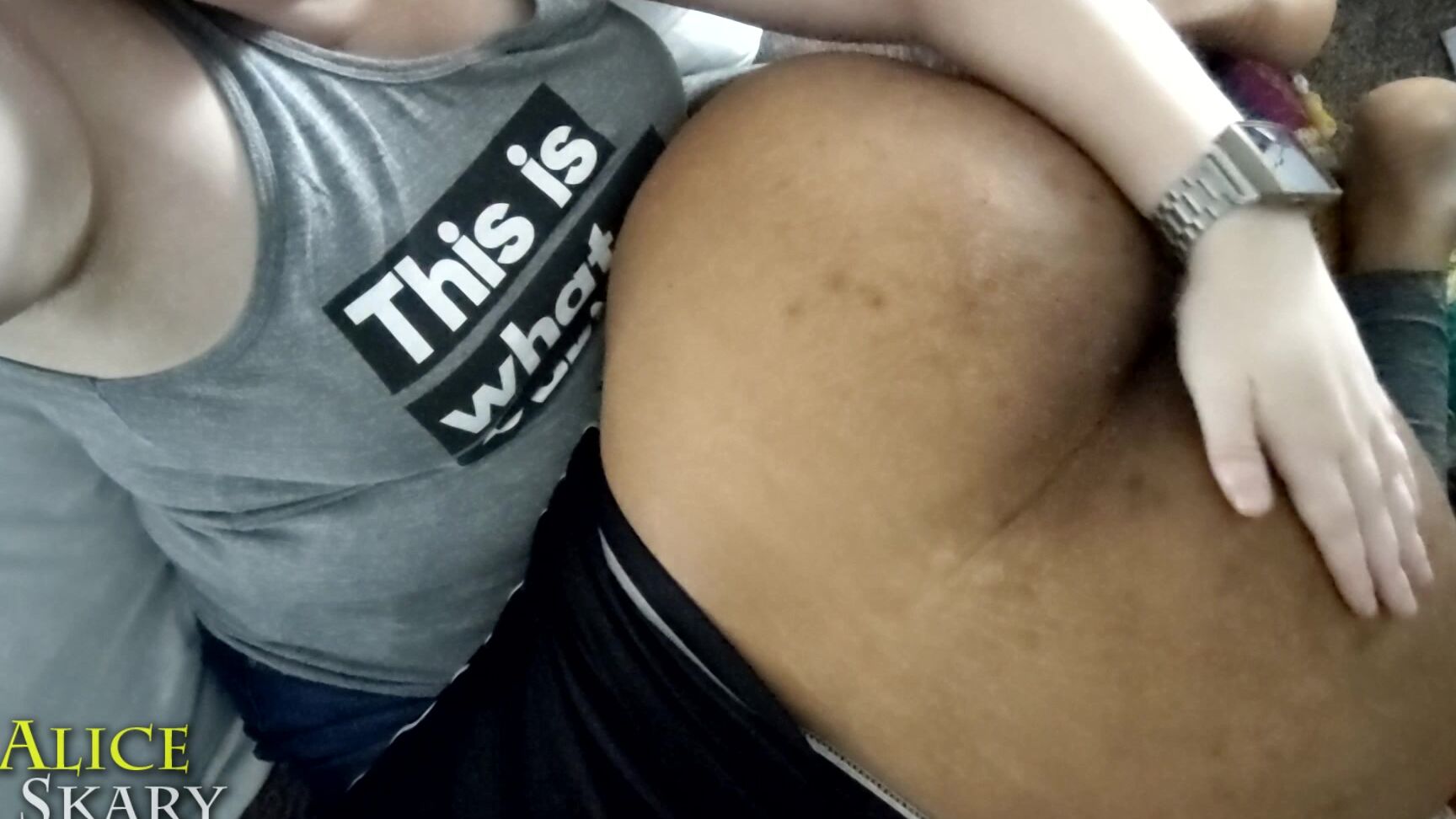 Aliceskary Otk Bare Assed Spankings For Big Booty