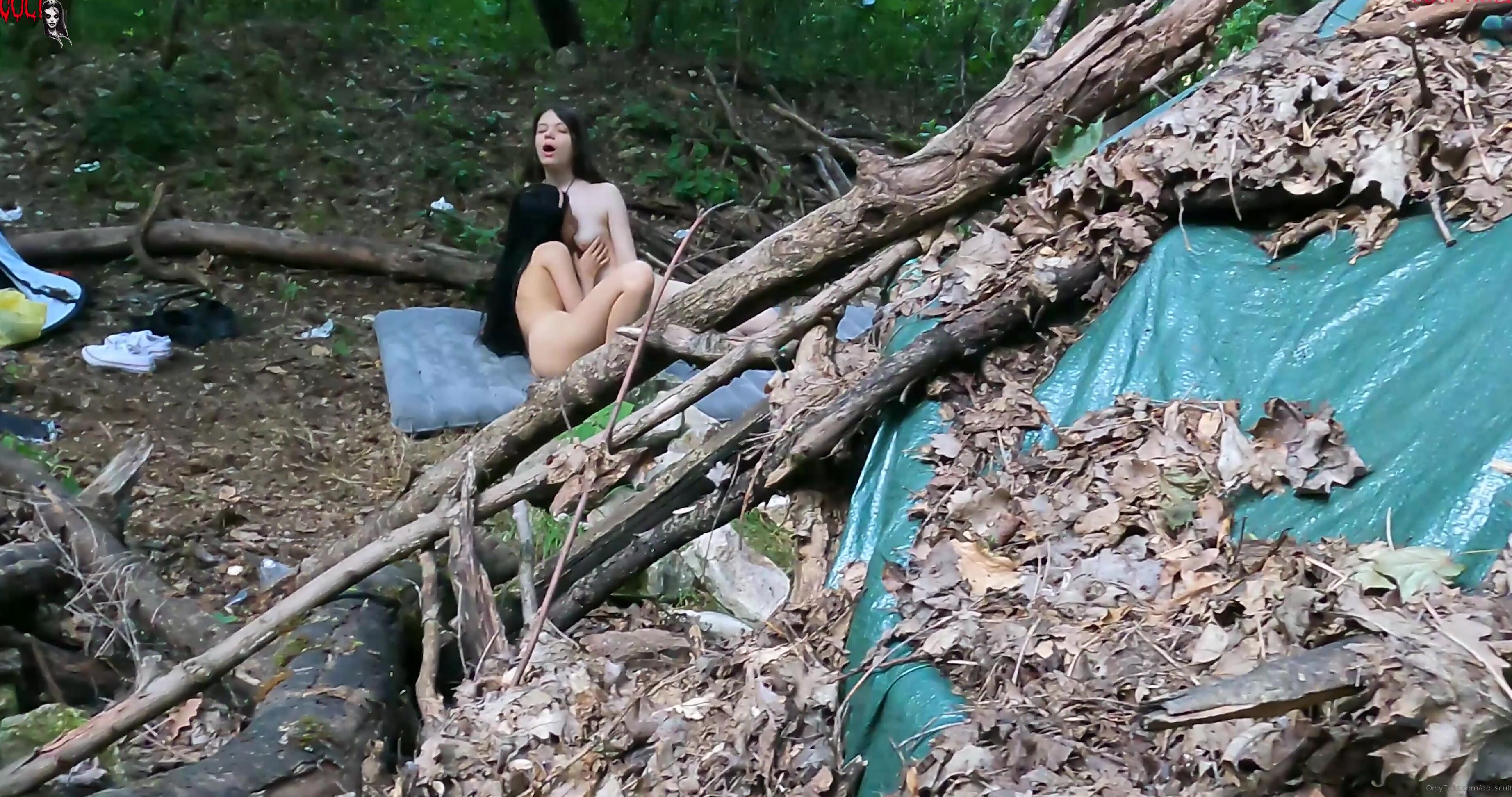 Dollscult Lesbian Sex In The Woods