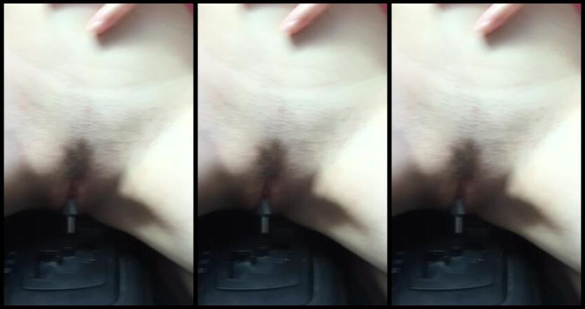 Queenofstretch Fucking The Stick Shift In The Car Part