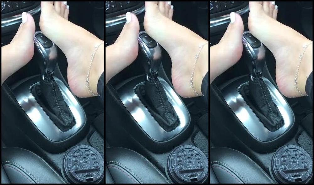 Footsiegalore Onlyfans Only Fans Exclusive Foot Fun With The Gearstick 4 Min Video