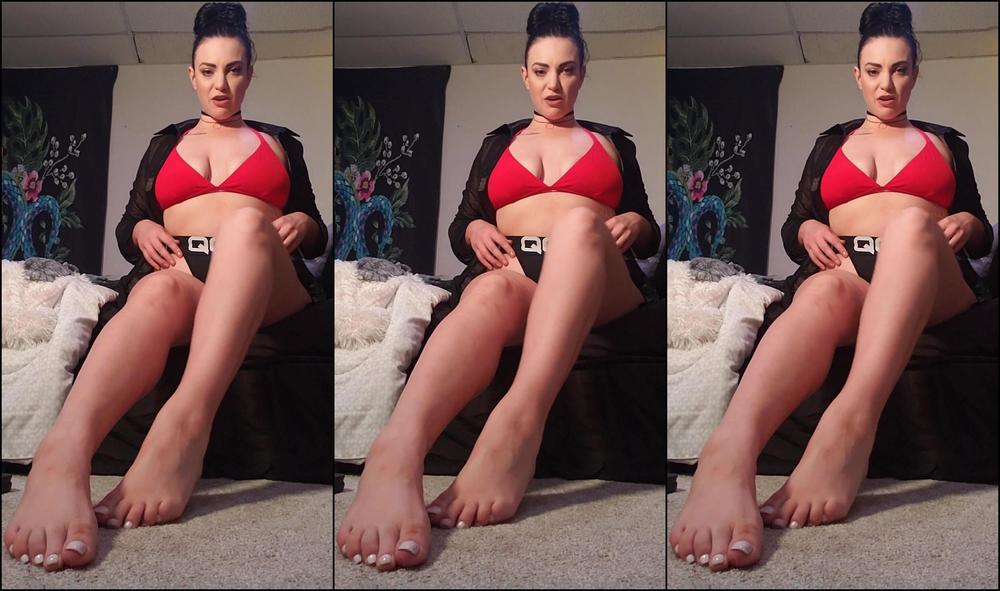 Anacondanoire Foot Freak Tease