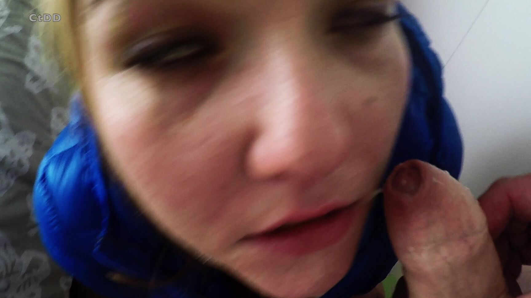 Dirtykristy Blue Blonde Pink Blowjob