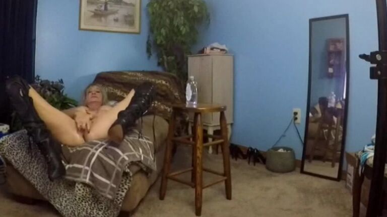 "Stormi Winters" milf, anal masturbation, boot fetish, kink, lotion/oil fetish OILED BODY WITH A BOOT FETISH manyvids