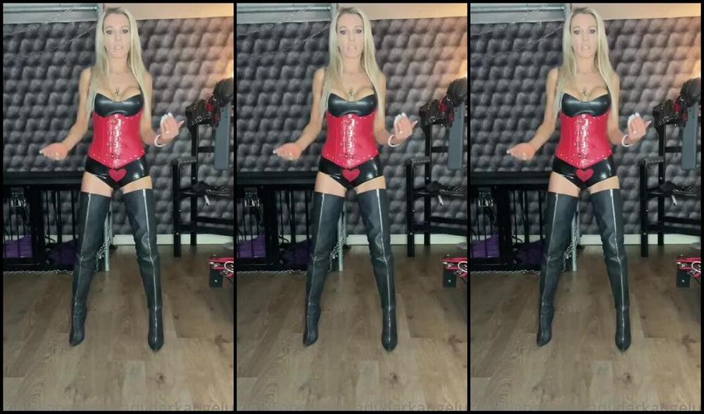 Ladydarkangeluk Onlyfans Leather And Latex