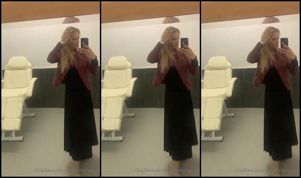 Ladydarkangeluk Onlyfans Good Morning Fans How Do You Like My Vanilla Outfit Today