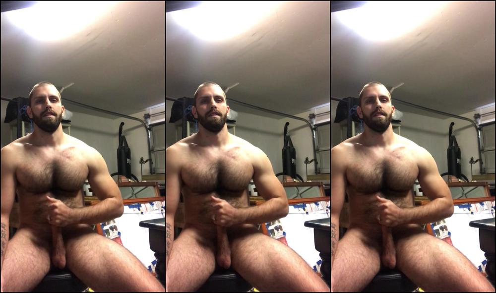 Funmrsmith Smokin A Cigar A Blowin A Load In The Garage