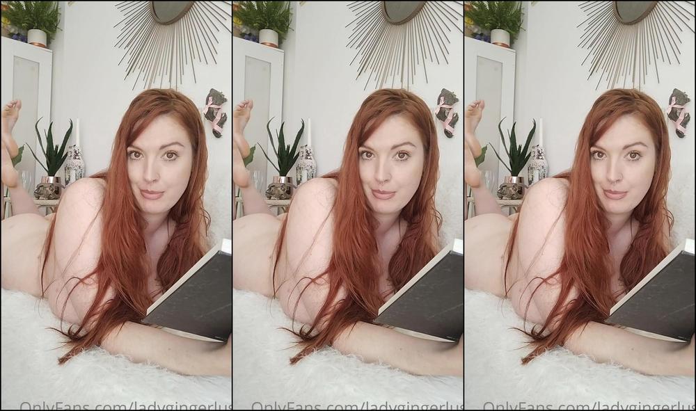 Ladygingerlust But Now Of Course It Is Time For Some Sexy Saucy Nude Spoken Word Sunday