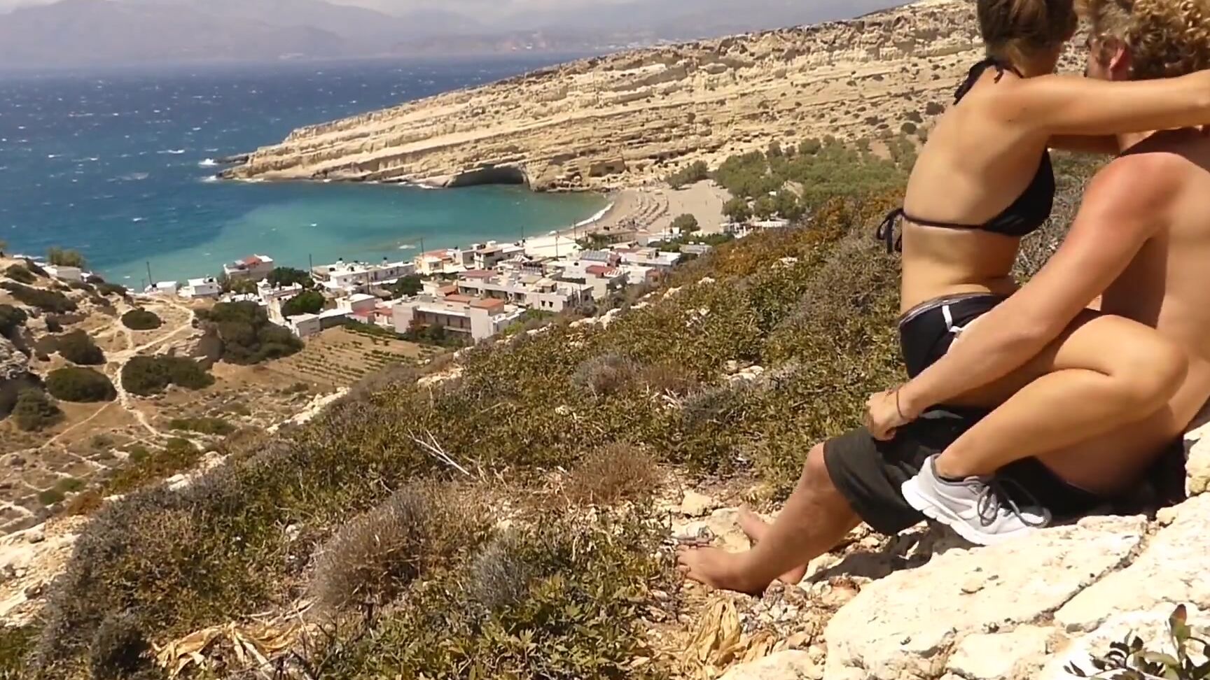 TravellingLovers Horny teen couple have risky public sex on Greek mountain top! Pornhub