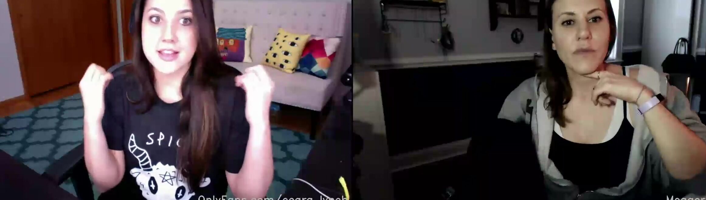 Meggerz First Livestream With Https Onlyfans Com Ceara Lynch