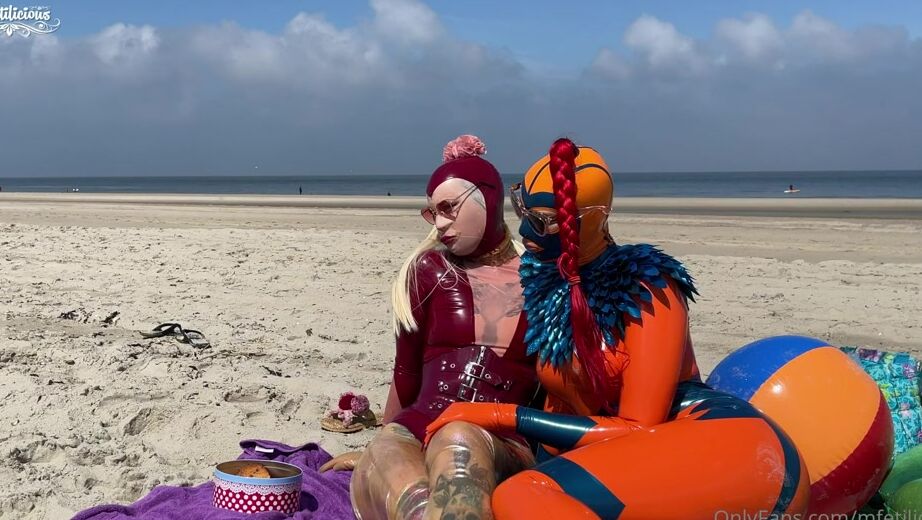 Mfetilicious Behind The Scenes Of My Beach Shoot Part With One Of My Favorite Fetish Photographers Ma