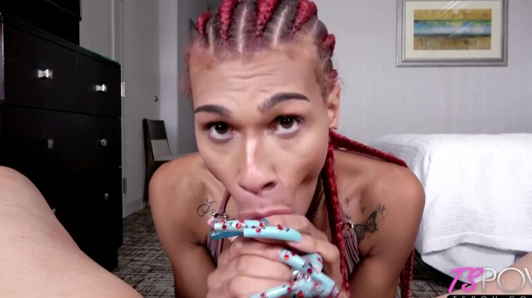 Shemale Blowjob, POV Layla J - Tall, Thin, And Hungry For A Big Dick SiteRip