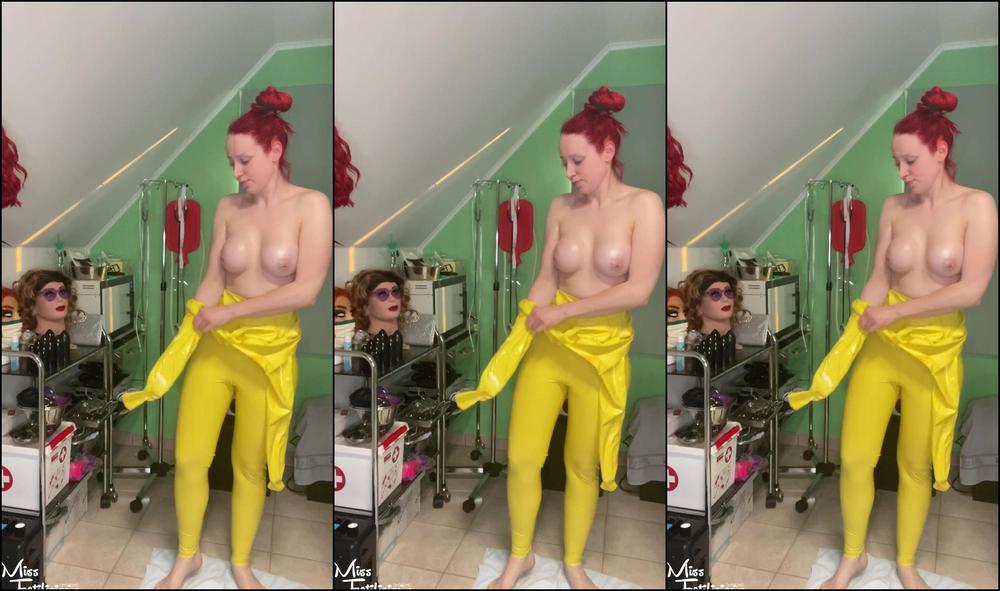 Mfetilicious Today Is A Perfect Day To Wear My New Dita Mask Again This Time With A Blonde Wig And Yel