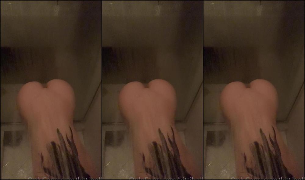 Kittibelle Coming Clean With Kitti Pervy On Me While In The Wash Out Your Cum